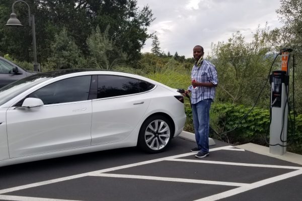 first Charge point customer Joe and Melissa