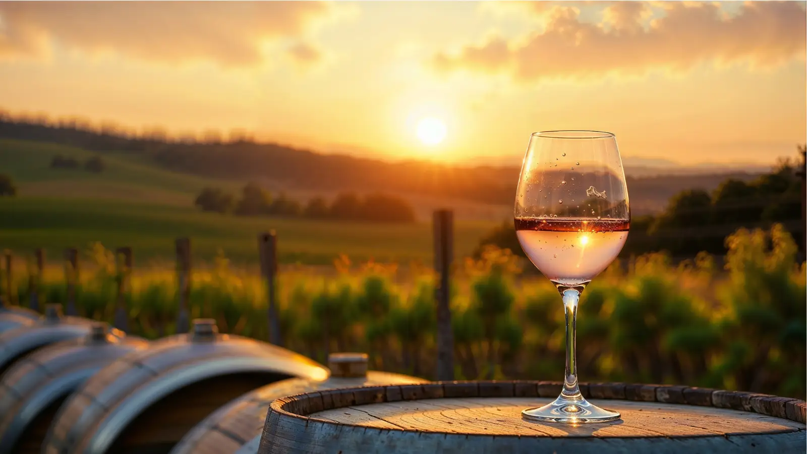 Wine Glass Header