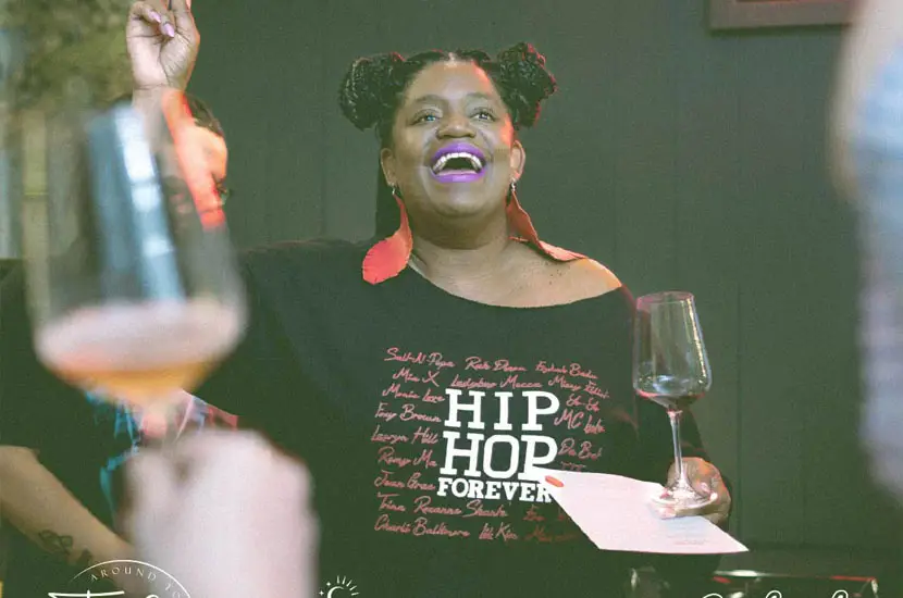 Vino & Vinyl with Tish Wiggins